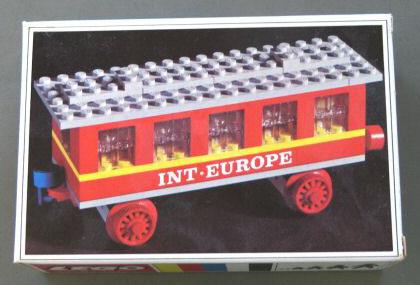 Passenger Coach #123 LEGO Train