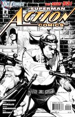Action Comics [Sketch Cover] #2 (2011) Comic Books Action Comics Prices