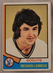 Richard Lemieux #114 Hockey Cards 1974 Topps Prices