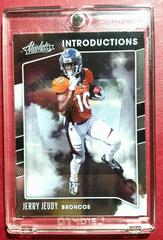 Jerry Jeudy #I-JJ Football Cards 2020 Panini Absolute Introductions Prices