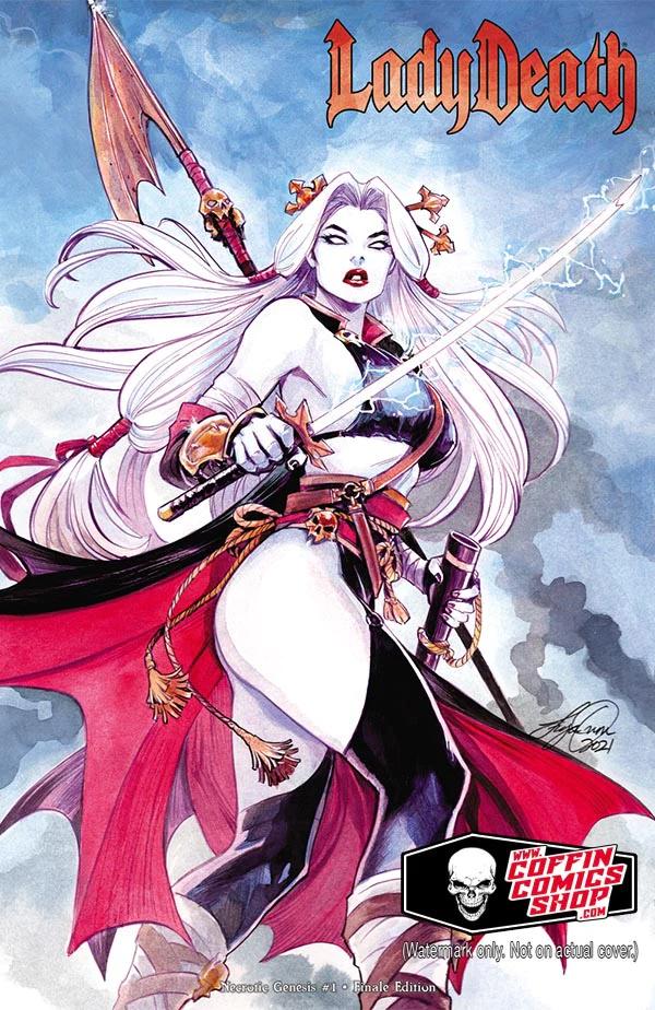 Lady Death: Necrotic Genesis [Finale] #1 (2022) Comic Books Lady Death: Necrotic Genesis