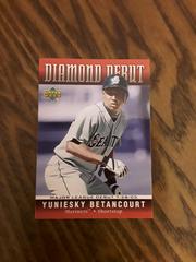 Yuniesky Betancourt #DD-20 Baseball Cards 2006 Upper Deck Diamond Debut Prices