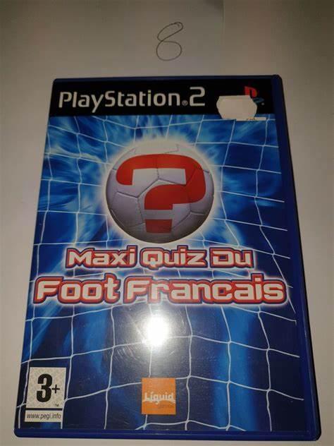 Maxi Quiz du Foot Francais PAL Playstation 2