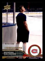 Brendan Gallagher Hockey Cards 2014 Upper Deck Prices