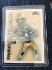 Brett Favre Football Cards 2000 Fleer Tradition of Excellence Prices
