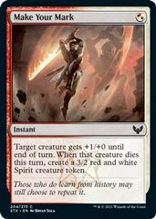 Make Your Mark [Foil] Magic Strixhaven School of Mages Prices