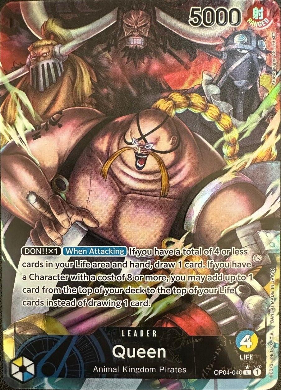 Queen [Alternate Art] OP04-040 One Piece Kingdoms of Intrigue