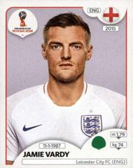 Jamie Vardy [Black Back] Soccer Cards 2018 Panini World Cup Stickers Prices