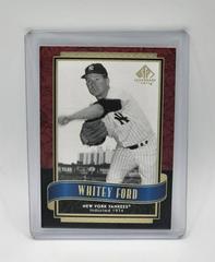 Whitey Ford Baseball Cards 2003 SP Legendary Cuts Prices