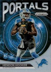 Hendon Hooker [Prizms Silver] Football Cards 2023 Panini Prizm Portals Prices