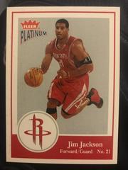 Jim Jackson Basketball Cards 2003 Fleer Platinum Prices