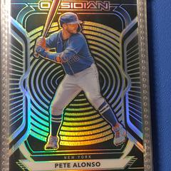 Pete Alonso #12 Basketball Cards 2021 Panini Obsidian Prices