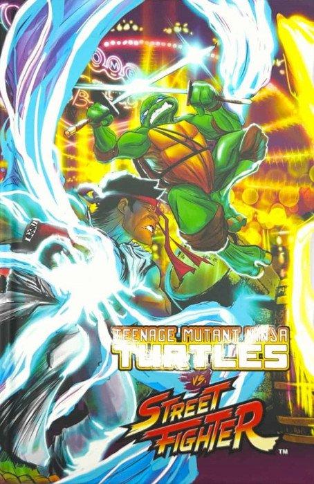 Teenage Mutant Ninja Turtles Vs. Street Fighter [Hardcover] #1 (2024) Comic Books Teenage Mutant Ninja Turtles vs. Street Fighter