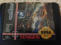 Cartridge (Front) | Dragon's Fury Sega Genesis