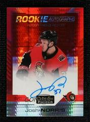 Josh Norris [Red Prism] Hockey Cards 2020 O Pee Chee Platinum Rookie Autographs Prices