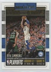 Ben Simmons #60 Basketball Cards 2018 Panini Hoops Road to the Finals Prices