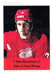 Red Berenson Hockey Cards 1974 NHL Action Stamps Prices