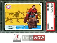Lorne Worsley Hockey Cards 1968 Topps Prices