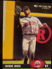 Jacque Jones #144 Baseball Cards 2003 Donruss Prices
