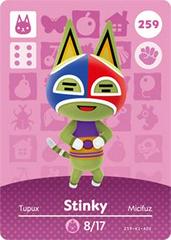 Stinky #259 [Animal Crossing Series 3] Amiibo Cards Prices