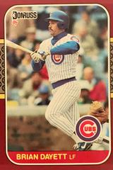 Brian Dayett #73 Baseball Cards 1987 Donruss Opening Day Prices
