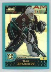 Ilja Bryzgalov [Refractor] Hockey Cards 2001 Topps Chrome Prices
