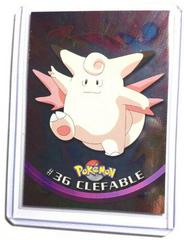Clefable [Foil] #36 Pokemon 1999 Topps TV Prices
