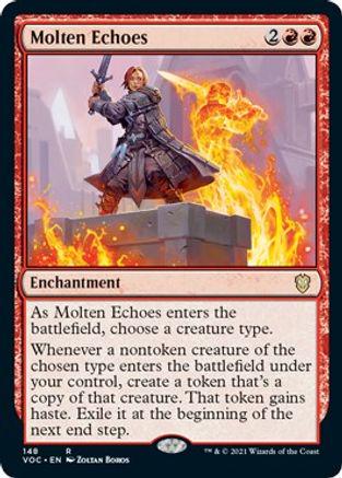 Molten Echoes #148 Magic Innistrad: Crimson Vow Commander