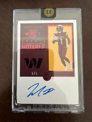 Jahan Dotson [Ruby] #RNS-JD Football Cards 2022 Panini Encased Rookie Notable Signatures Prices