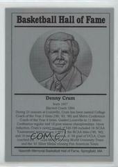 Denny Crum Basketball Cards 1986 Hall of Fame Metallic Prices