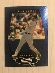 Larry Walker #SQ28 Baseball Cards 1999 UD Choice Starquest Prices