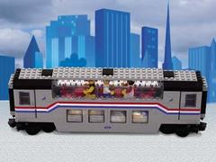 LEGO Set | Railroad Club Car LEGO Train