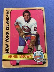Arnie Brown #144 Hockey Cards 1972 O-Pee-Chee Prices
