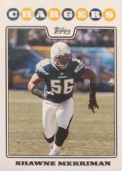 Shawne Merriman #232 Football Cards 2008 Topps Prices