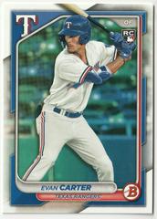 Evan Carter #46 Baseball Cards 2024 Bowman Prices