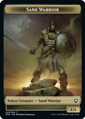 Sand Warrior [Token] #20 Magic Dominaria United Commander Prices