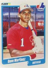 Dave Martinez [Yellow 90] Baseball Cards 1990 Fleer Prices
