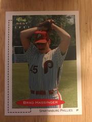 Brad Hassinger Baseball Cards 1991 Classic Best Prices