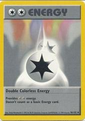 Double Colorless Energy [Shadowless] Pokemon Base Set Prices