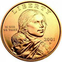 2001 D Coins Sacagawea Dollar Prices