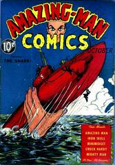 Amazing Man Comics #6 (1939) Comic Books Amazing Man Comics Prices