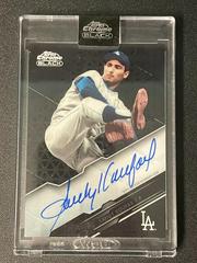 Sandy Koufax Baseball Cards 2020 Topps Chrome Black Autographs Prices