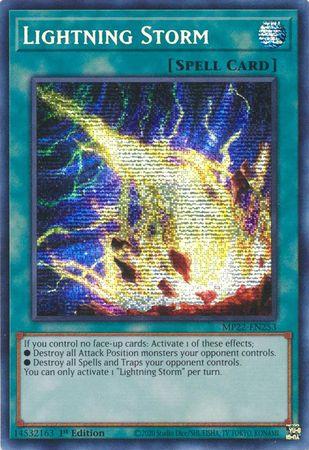 Lightning Storm MP22-EN253 YuGiOh 2022 Tin of the Pharaoh's Gods Mega Pack