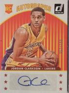 Jordan Clarkson #6 Basketball Cards 2014 Panini Donruss Rookie Autographs Prices
