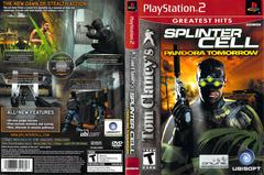 Slip Cover Scan By Canadian Brick Cafe | Splinter Cell Pandora Tomorrow Playstation 2