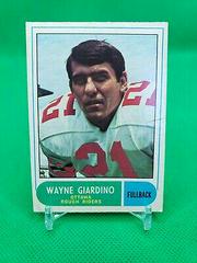 Wayne Giardino Football Cards 1968 O Pee Chee CFL Prices