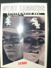 Frank Thomas, Magglio Ordonez Baseball Cards 2000 Upper Deck Victory Prices