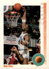 Melvin Robinson #82 Basketball Cards 1992 Star Pics Prices