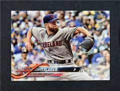 Corey Kluber #US-185 Baseball Cards 2018 Topps Update Prices
