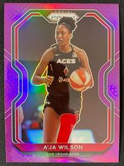 A'ja Wilson [Purple Prizm] #13 Basketball Cards 2021 Panini Prizm WNBA Prices